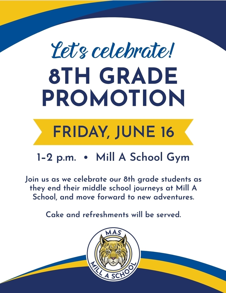 8th grade promotion flyer